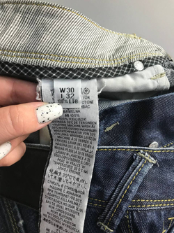 Джинсы Ltb модные, маркировка 30/32, визуально 46 размер