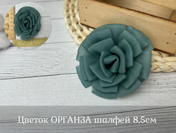 Бант (цветок) ОРГАНЗА микс 8,5см