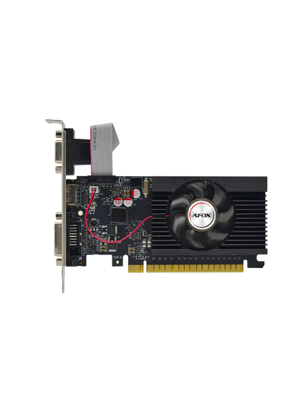 Видеокарта AFOX GT710 4GB 64bit DDR3 VGA/DVI/HDMI LP 1FAN (AF710-4096D3L5-V3) RTL