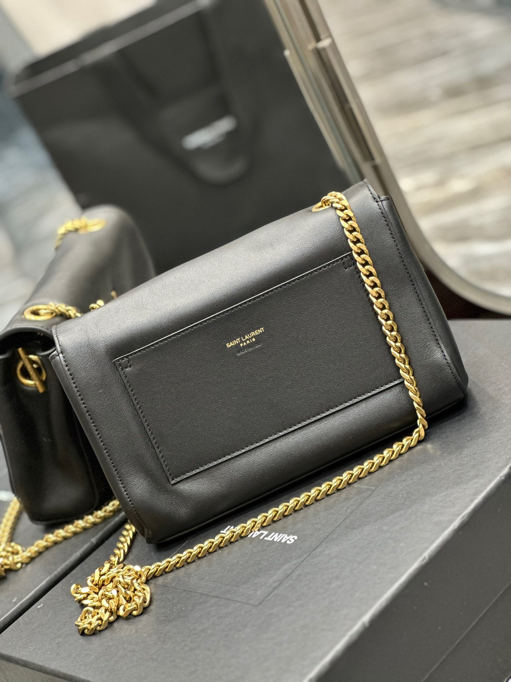 Saint Laurent Kate Small Reversible Chain Bag 22 cm