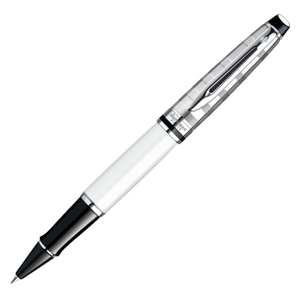 Waterman Expert DeLuxe White Fblack (S0889720)
