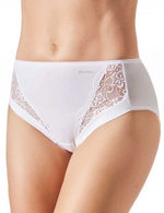 Высокие трусики с кружевом Esencial Lace (Размер: M) (Цвет: черный)