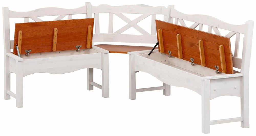 Обеденная группа Ванда стол 120х80 и скамья 151х200