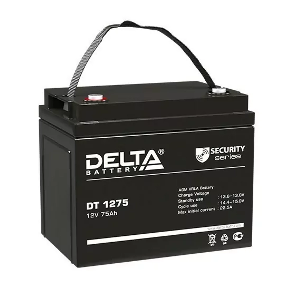 Аккумуляторные батареи Delta DT 1275