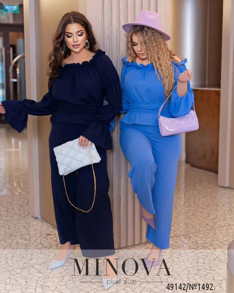 Костюм 1492-голубой Minova