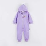 Комбинезон с клапаном "Лаванда" утепленный