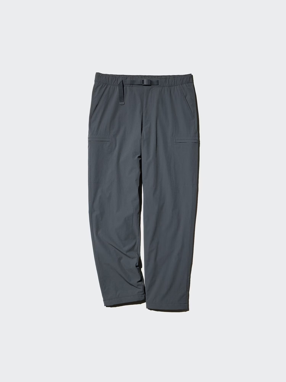 UNIQLO ТЕПЛЫЕ БРЮКИ НА ПОДКЛАДКЕ, СЕРЫЙ