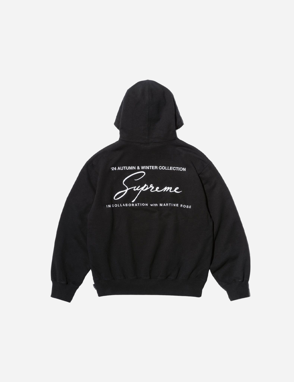 Supreme x Martine Rose Hooded Sweatshirt "Black"