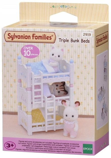 Игровой набор Sylvanian Families ТРЁХЪЯРУСНАЯ КРОВАТЬ 4448 2919