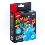 Выращивание кристаллов.Монстрики "Голубой монстрик" (Lori)