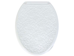 Сиденье для унитаза "Ажур" белое