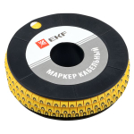 Маркер кабельный 1,5 мм2 "0" (1000 шт.) (ЕС-0) EKF PROxima (200.00 шт.)