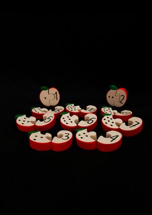 Игровое пособие "Яблочки"