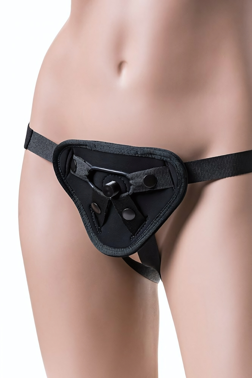 Трусики для страпона RealStick Strap-On Master чёрные