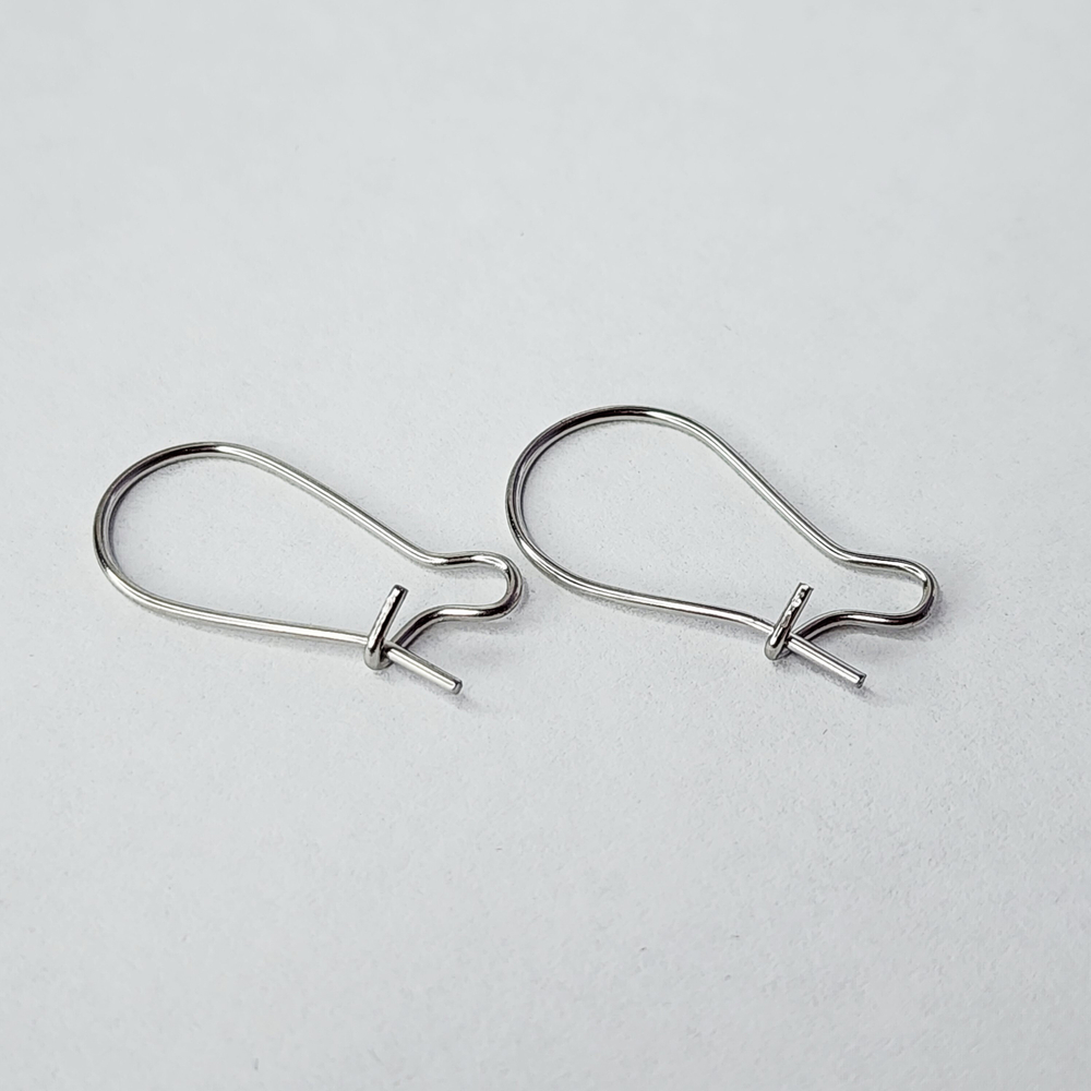 Ювелирные швензы дужки, сталь, 20мм, цена за пару