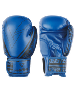 Перчатки боксерские ODIN, ПУ, синий, 14 oz