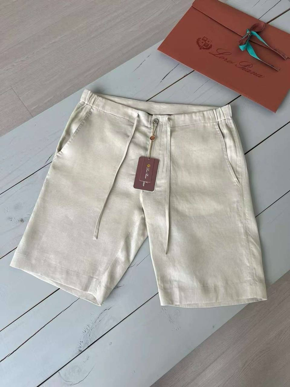 Льняные шорты Loro Piana