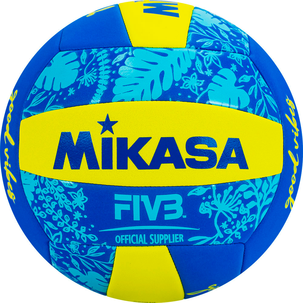Мяч для пляжного волейбола Mikasa BV354TV-GV-YB, размер 5