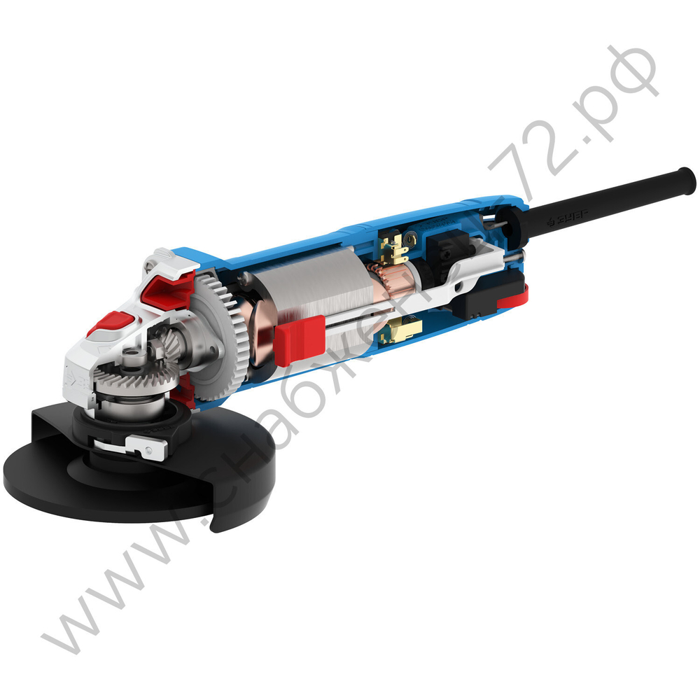 ЗУБР 1100 Вт, d125 мм, УШМ, Профессионал (УШМ-П125-1100)