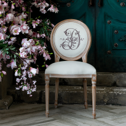 Стул Объект мечты Монограмма буквы D