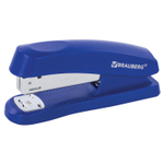 Степлер №24/6 26/6 BRAUBERG "Standard+" до 30 листов синий (2 штуки в упаковке)