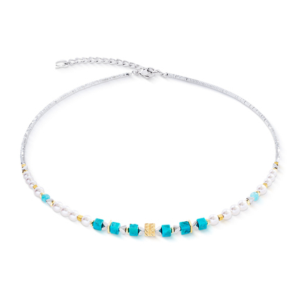 Колье Coeur de Lion Turquoise 4314/10-0600