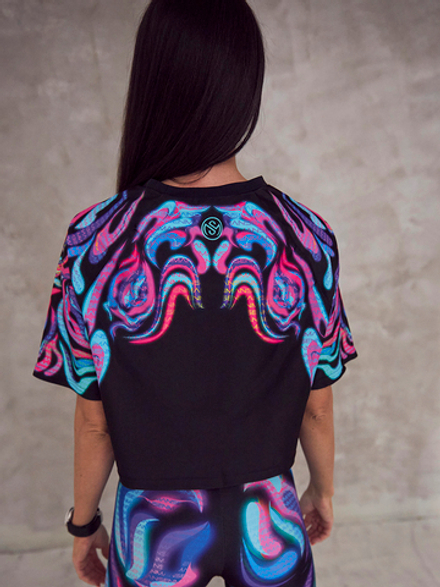 Футболка укороченная Promo Night