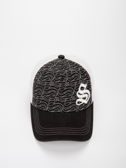 Бейсболка Snapp S (черный/белый)