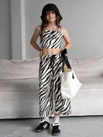 Костюм для девочки на лето с кюлотами