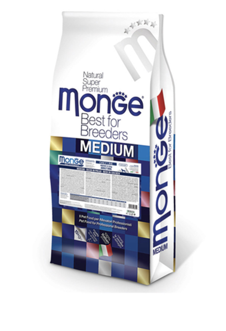 Сухой корм Monge Dog PFB Daily Line Medium для взрослых собак средних пород 15 кг