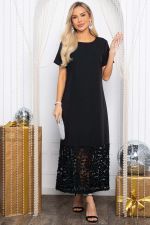 Платье Танита (черное/кружево) П14609-16М LT Collection