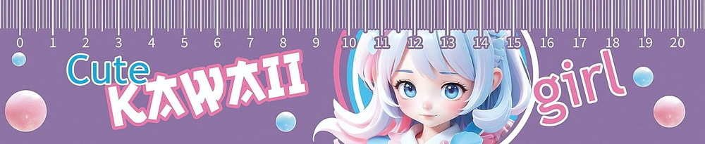 Закладка-линейка 20см. "Очаровательная малышка 2025" (Пчелка)