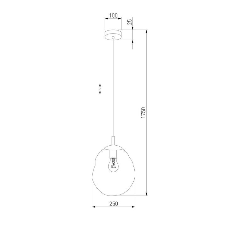Подвесной светильник TK Lighting 10083 Sol