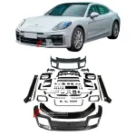Обвес переделка в стиле 976 Turbo рестайлинг для PORSCHE PANAMERA S / 4S / 4E Hybrid 972 / 976 2024+