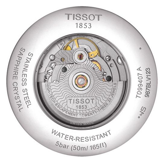 Мужские часы Tissot T099.407.16.037.00 Chemin des Tourelles Powermatic 80