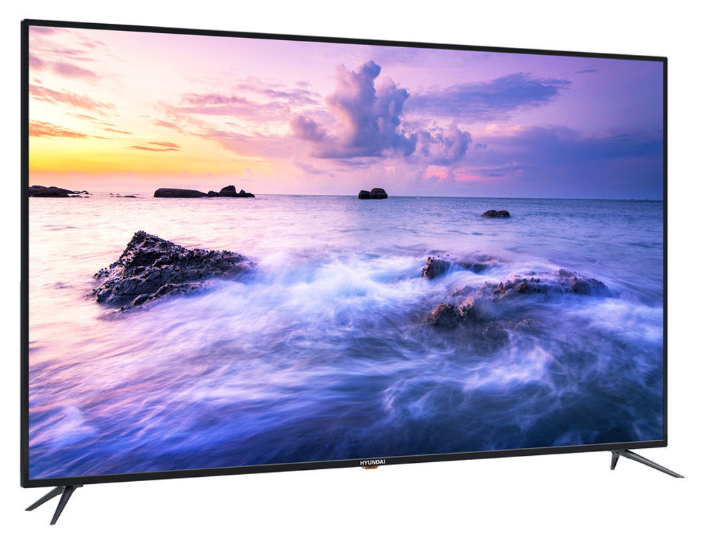 Телевизор 75" Hyundai H-LED75GU7005 (4K UHD 3840x2160, Smart TV) черный
