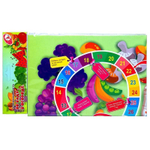 Игра-ходилка, Ракета "Во саду, в огороде", 3 +, размер игрового поля 420 х 300 мм, в комплекте кубик, 4 фишки, пакет с европодвесом