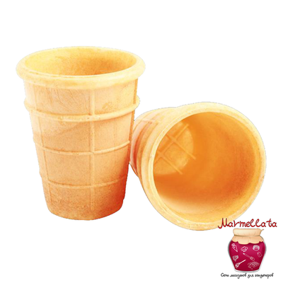 Вафельный стаканчик 75 мл, 10 шт.