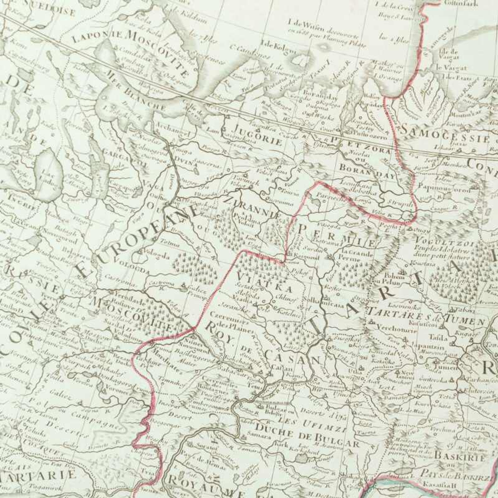 Карта Тартарии «CARTE DE TARTARIE»