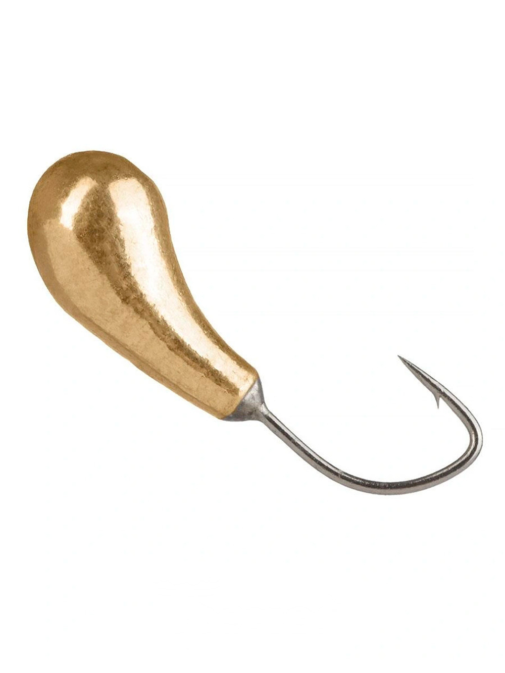 Мормышка Helios вольфрамовая Чесночинка с отверстием 3,5мм 0,85гр Sil (MW-1535-Sil)