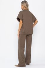 Костюм трикотажный Уютный шарм (коричневый) К14250-5М LT Collection