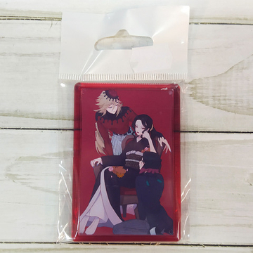 Магнит "Клинок, рассекающий демонов - Доума, Музан Кибуцуджи и Энму"