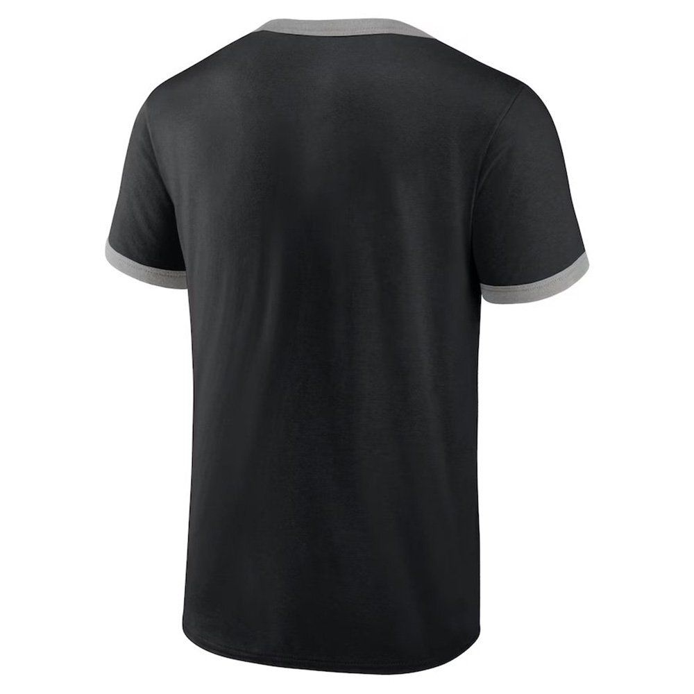 Баскетбольная футболка Fanatics Fundamental Biblend Ringer Tee Chicago White Sox Black