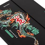 Дневник 1-11 класс 48 л., твердый, BRAUBERG, матовая ламинация, магнитный клапан, закладка-ляссе, с подсказом, "Дракон", 107245