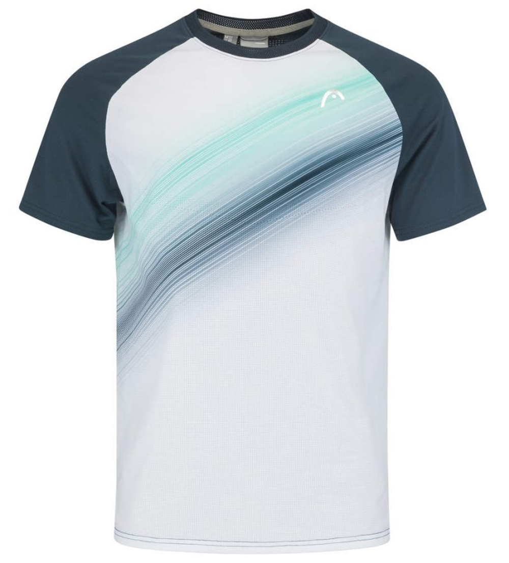 Мужская теннисная футболка Head Performance T-Shirt - navy/print perf
