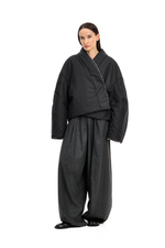 Куртка двусторонняя TULUP graphite/black