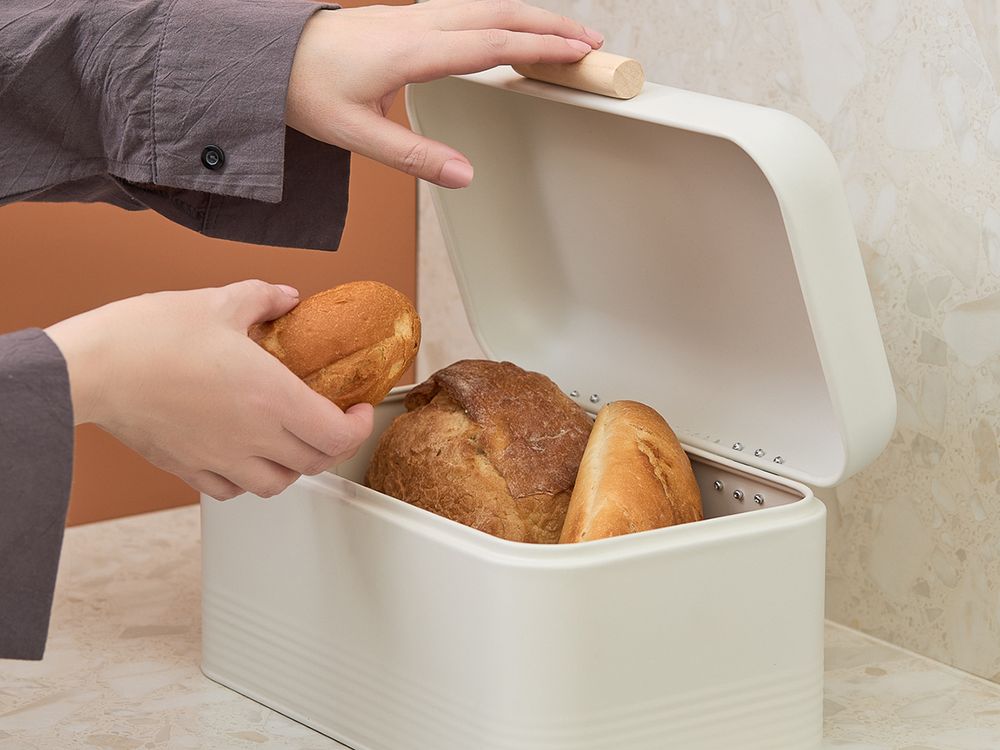 Хлебница Irmel 30х20х16 см, молочная