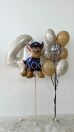 Набор шаров "Щенячий патруль, праздник Чейза" Дизайн № 1