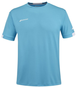 Теннисная футболка Babolat Play Crew Neck Tee Men - Turquoise