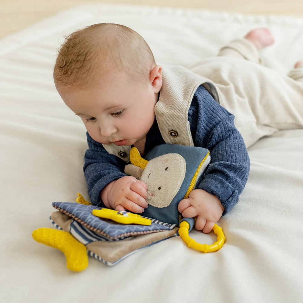 Мягкая игрушка-книжка с подвесом Выдра Тео